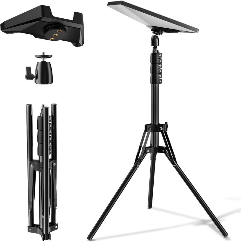 UBeesize Starlink Mini Tripod Mount Kits, Adjustable Height and Angle Tripod Mounting kit with Pipe Adapter Compatible with Starlink Mini Satellite for Camping and RV Travel - Image 1